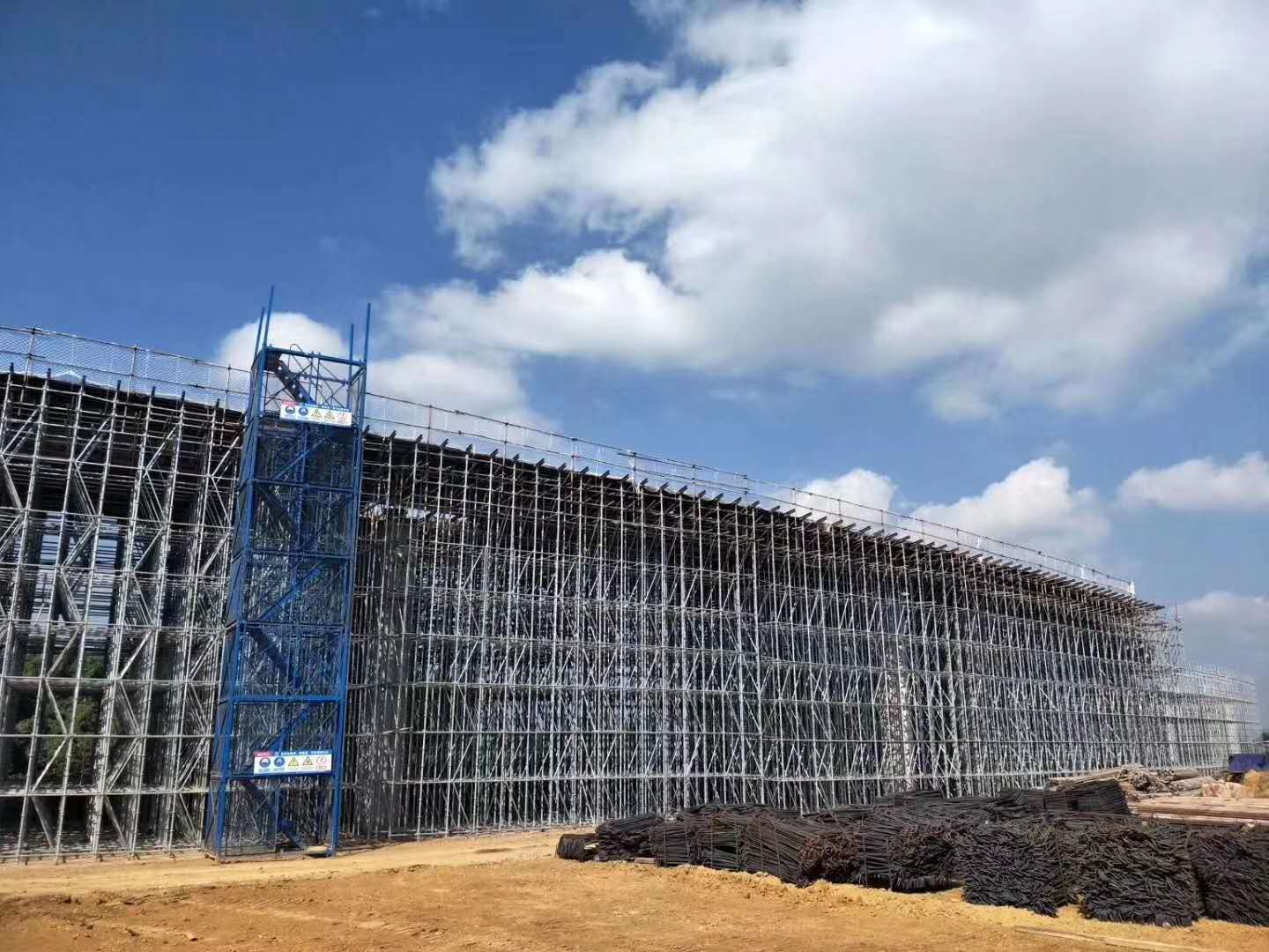 盤扣腳手架搭建周期短，經(jīng)濟(jì)效益好！
